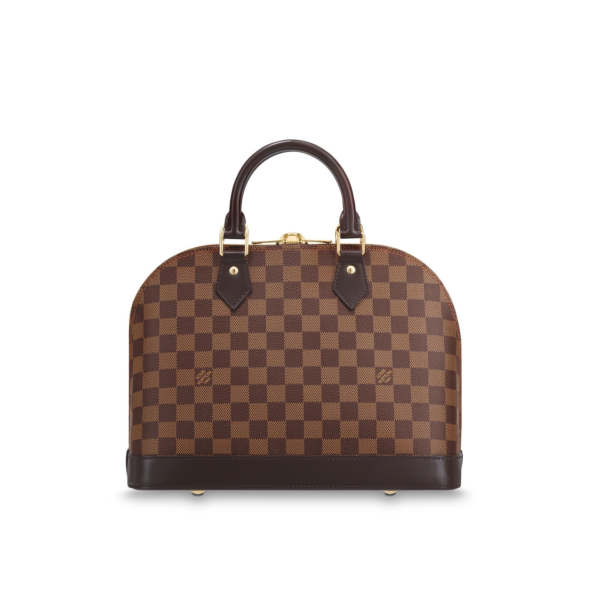 Alma PM Damier Ebene - Handbags | LOUIS VUITTON